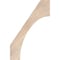 Ekena Millwork 3 1/2"W x 24"D x 36"H Westlake Smooth Knee Brace, Douglas Fir BRC04X24X36WTL00SDF - alternate 2